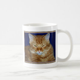 Taza de café Cranky Orange Maine Coon