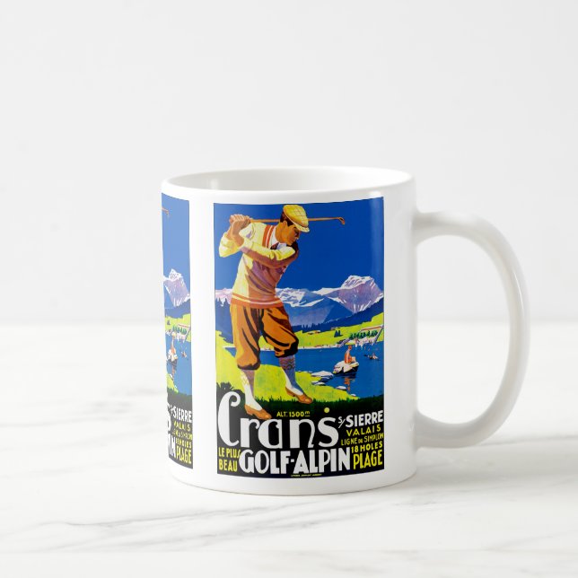 Taza De Café Crans Golf Alpin (Derecha)