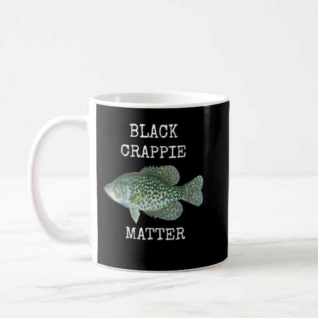 TAZA DE CAFÉ CRAPPIE MATTER NEGRO CRAPPIE PESHING T (Izquierda)