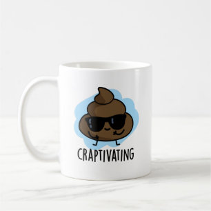 Taza De Café Craptivando divertida poop poun de Guay