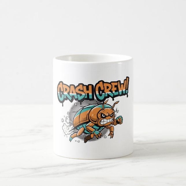 Taza De Café Crash Crew (Centro)