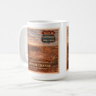 Taza De Café Cráter Meteórico Winslow Arizona 66