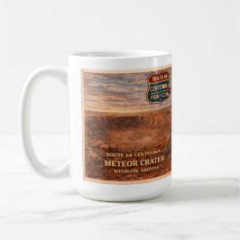 Taza De Café Cráter Meteórico Winslow Arizona 66