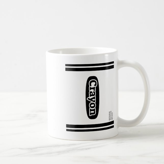 Taza De Café Crayon Emerald Green Group Costume (Derecha)