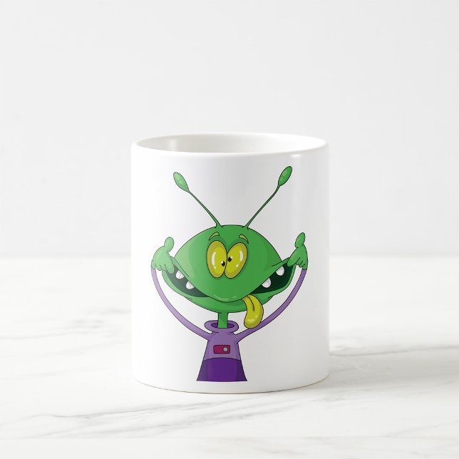 Taza De Café Crazy Alien Mug (Subido por el creador)