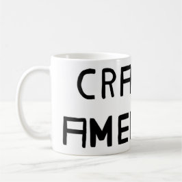 TAZA DE CAFÉ CRAZY AMERICAN MUG