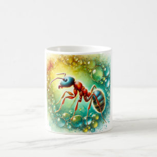 Taza De Café Crazy Ant 180924AREF139 - Watercolor