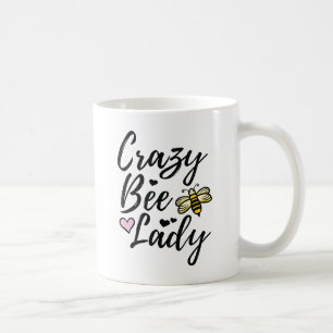 Taza De Café Crazy Bee Lady
