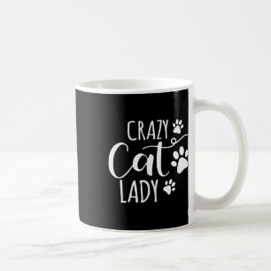 Taza De Café Crazy Cat Lady Funny Cat Meys Para Los Hombres Muj