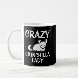 Taza De Café Crazy Chinchilla Lady Lover Premium