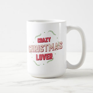 Taza De Café Crazy Christmas Lover