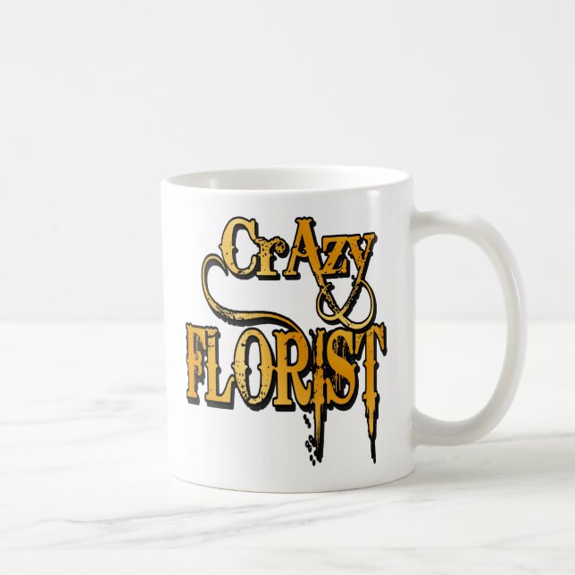 Taza De Café Crazy Florist (Derecha)