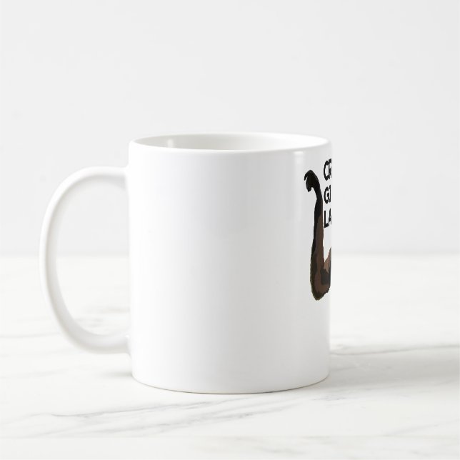 Taza De Café Crazy Gibbon Lady (Izquierda)