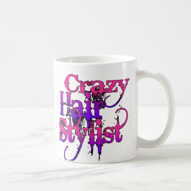 Taza De Café Crazy Hair Stylist (Derecha)