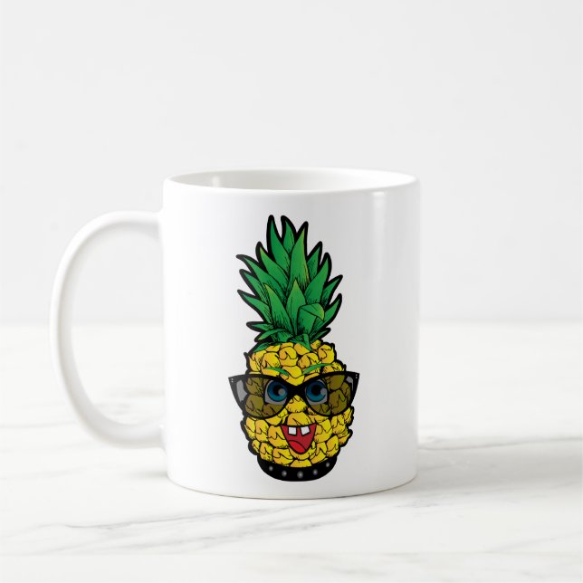 Taza De Café Crazy Pineapple (Izquierda)