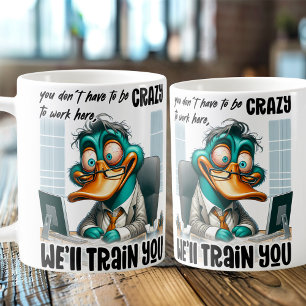 Taza De Café Crazy Work Day Survival Coffee Mug