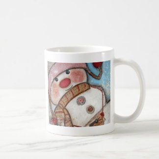 Taza De Café Crea en muñecos de nieve