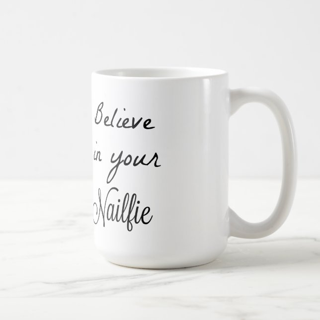 Taza De Café Crea en sus nailfies