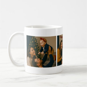 Taza De Café Crea tu collage de 3 fotos