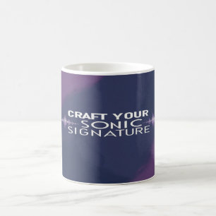 Taza De Café Crea tu firma sónica opción 2