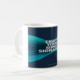 Taza De Café Crea tu firma sónica opción 3