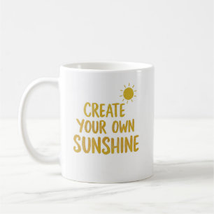 Taza De Café Crea tu propia cita de sol en