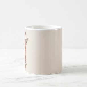Taza De Café Crea tu propia cita personalizada jirafa