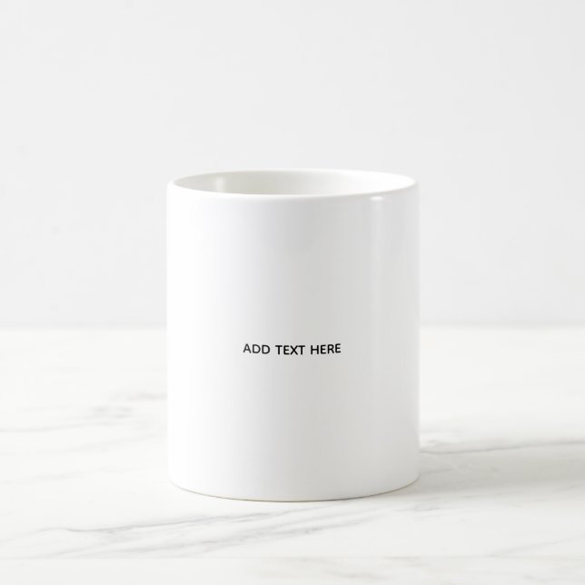 Taza De Café Crea Tu Propia Floral  (Centro)