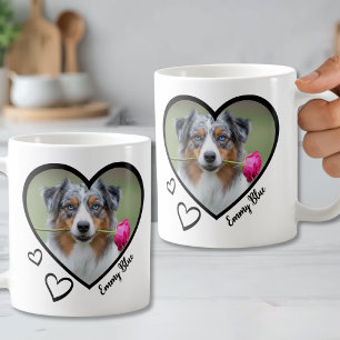 Taza De Café Crea tu propia foto del corazón