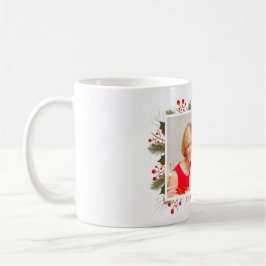 Taza De Café Crea tu propia foto familiar de Navidades de vacac
