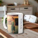 Taza De Café Crea tu propia foto familiar monogramada<br><div class="desc">Crea tu propia foto familiar monogramada Coffee Mug. Añade tus fotos más hermosas,  añade tu nombre y crea una taza muy personal y única.</div>