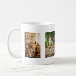 Taza De Café Crea tu propia foto-foto-música familiar