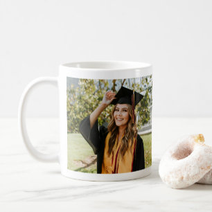 Taza De Café Crea tu propia foto personalizada de graduado 2