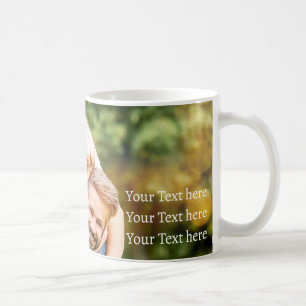 Taza De Café Crea tu propia imagen personalizada de foto texto