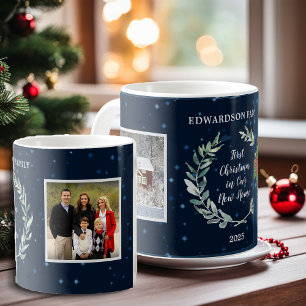 Taza De Café Crea tu propia Primera Navidad en nuevas fotos del