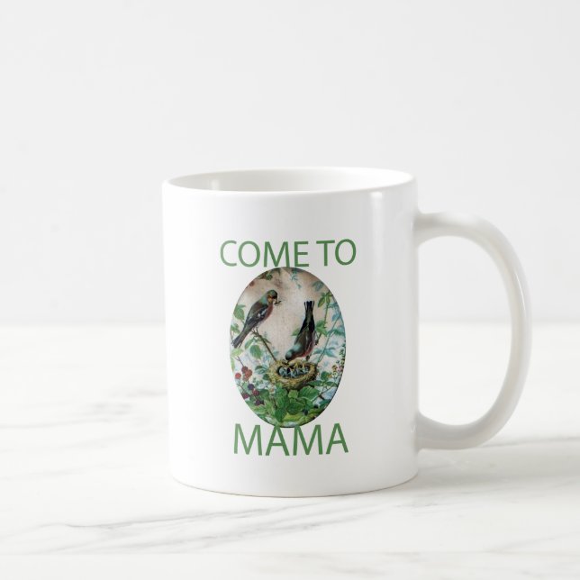Taza De Café Crea tu propia venida a mamá (Derecha)