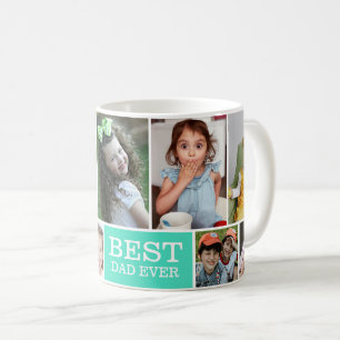 Taza De Café Crea tu propio 10 Collages de fotos mejor papá jam