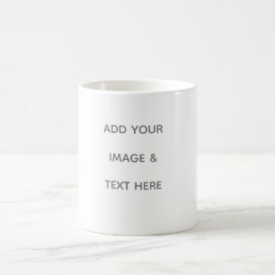 Taza De Café Crea tu propio blanco