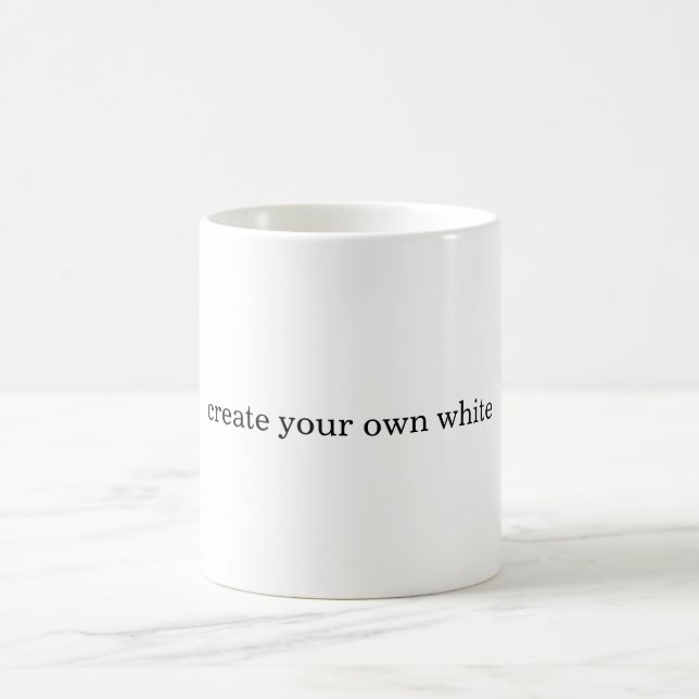 Taza De Café crea tu propio blanco  (Centro)
