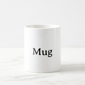 Taza De Café Crea tu propio clásico simple personalizado