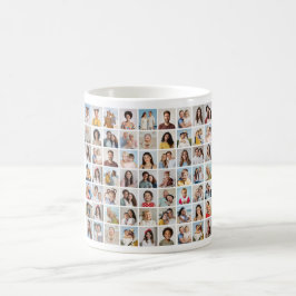 Taza De Café Crea tu propio collage de 63 fotos