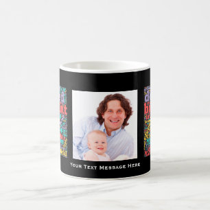 Taza De Café Crea tu propio Día Personalizado de Papá Fotopadre