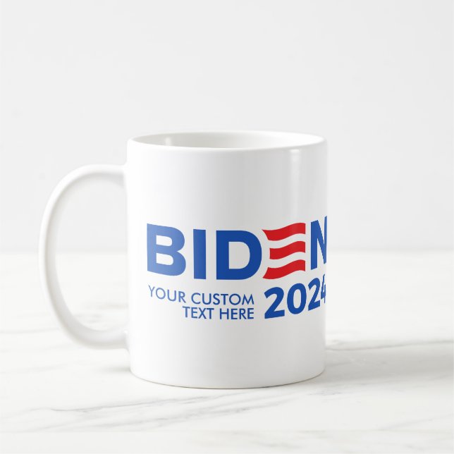 Taza De Café Crea tu propio Joe Biden 2024 (Izquierda)