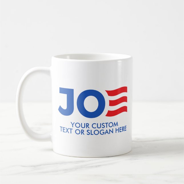 Taza De Café Crea tu propio Joe Biden 2024 (Izquierda)