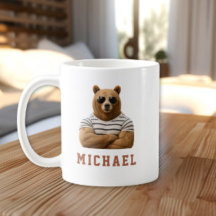 Taza De Café Crea tu propio oso personalizado con cita