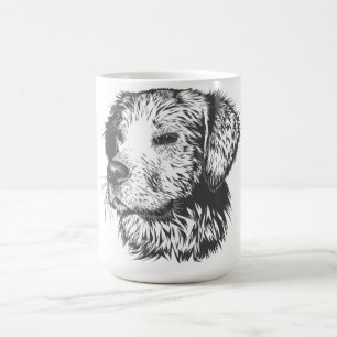 Taza De Café Crea tu propio perro de compañía personalizado