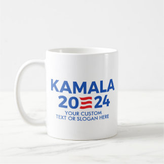 Taza De Café Crea tu propio Rectangular Kamala Harris 2024 Sti