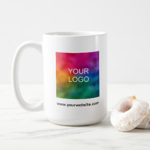 Taza De Café Crea Tu Propio Sube Tu Logotipo Foto Aquí