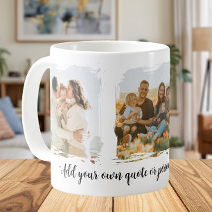 Taza De Café Crea tus propias 3 fotos