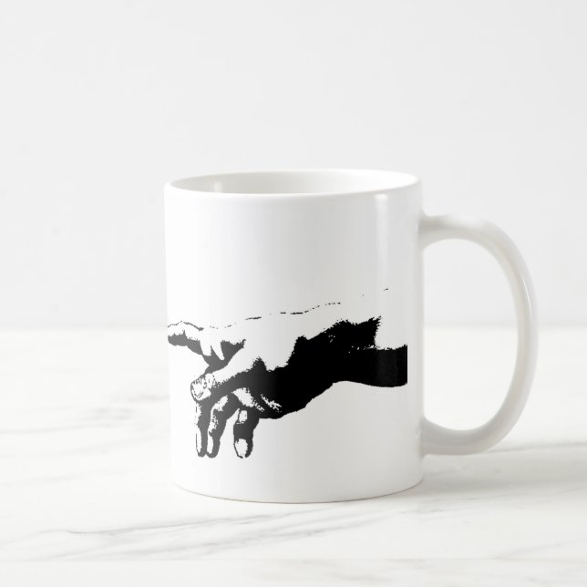 Taza De Café Creación de Adán (Derecha)